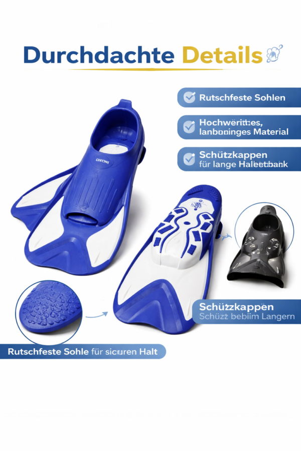 3 Esfoni Schwimmflossen Kinder