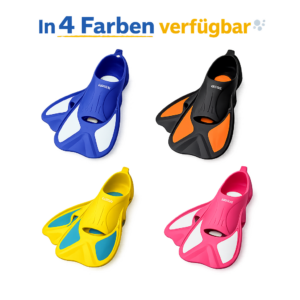 Esfoni Schwimmflossen Kinder in 4 Farben